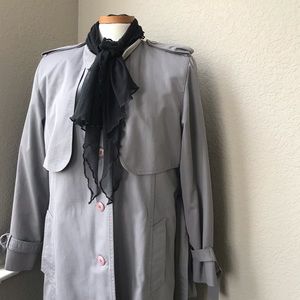 Gray Trench Coat